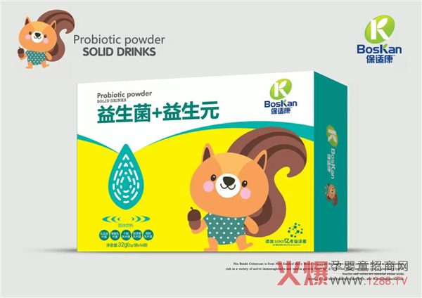 详解保适康婴幼儿益生菌粉的作用