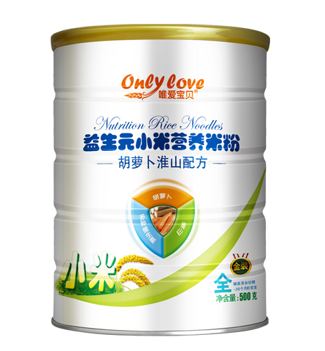 唯愛(ài)寶貝益生元小米營(yíng)養米粉胡羅卜淮山配方罐裝.jpg