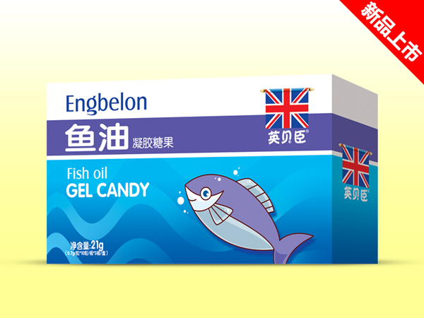   英貝臣魚油凝膠糖果