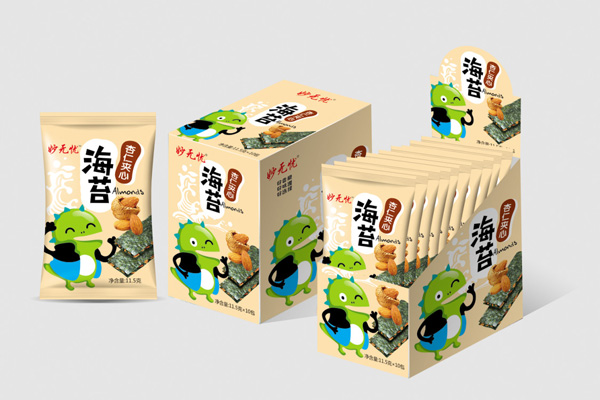    妙無憂海苔-杏仁夾心