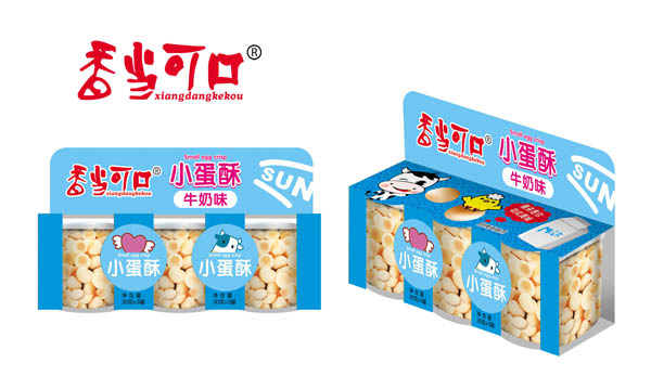  香當可口小蛋酥-牛奶味