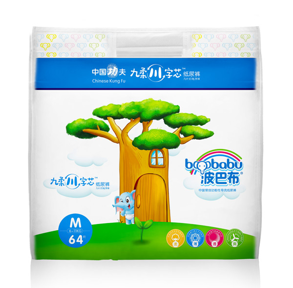 波巴布九柔川字芯紙尿褲M(mǎn)64片.jpg