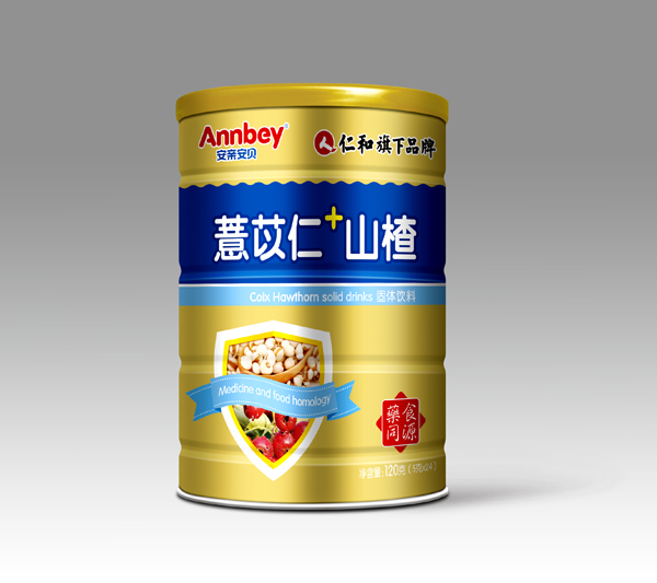    安親安貝薏苡仁山楂固體飲料