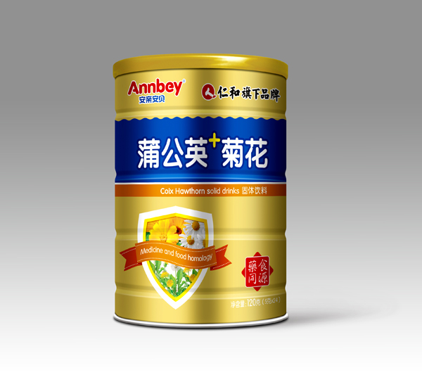    安親安貝蒲公英菊花固體飲料