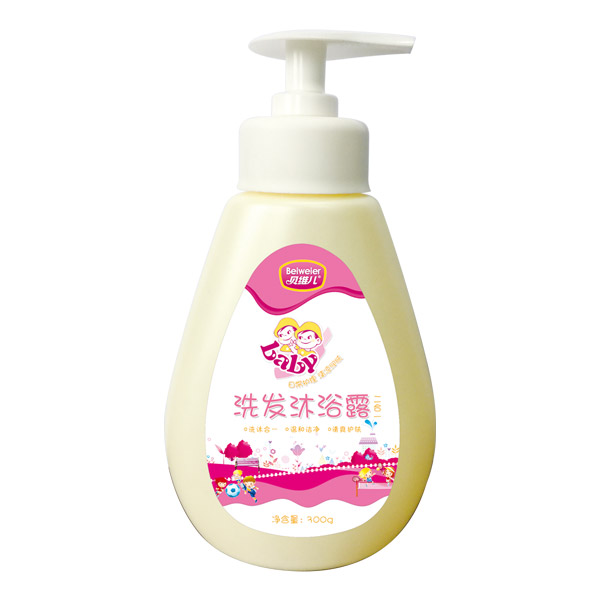  貝維兒洗發(fā)沐浴露二合一300g