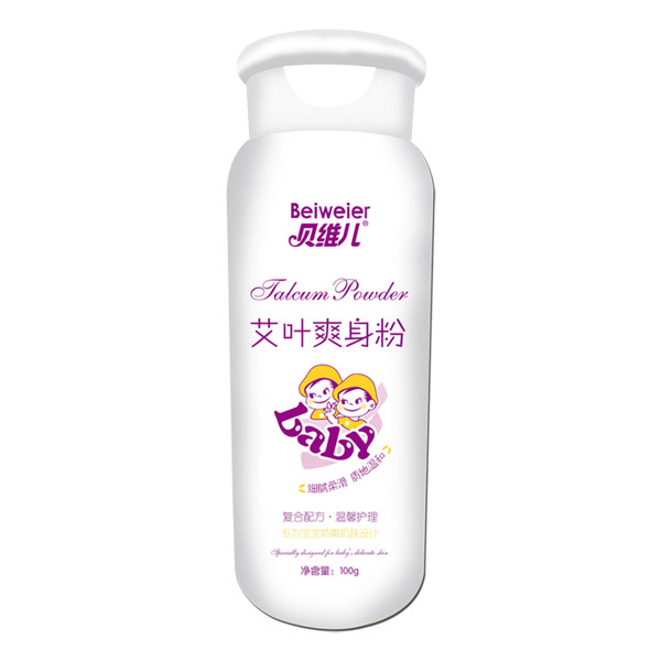 貝維兒艾葉爽身粉