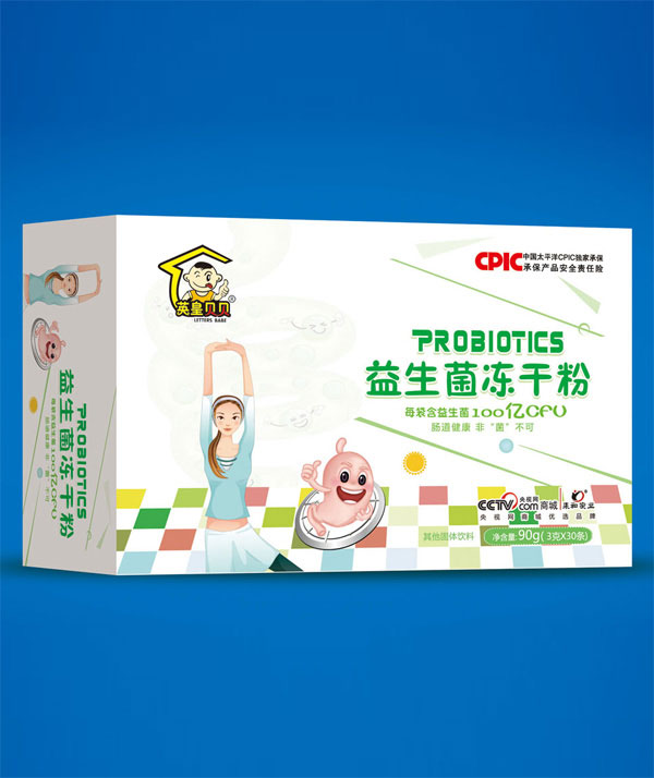  英皇貝貝益生菌凍干粉90g