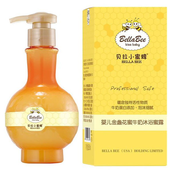貝拉小蜜蜂嬰兒金盞花蜜牛奶沐浴蜜露.jpg