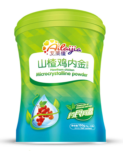     艾萊佳山楂雞內(nèi)金微晶粉