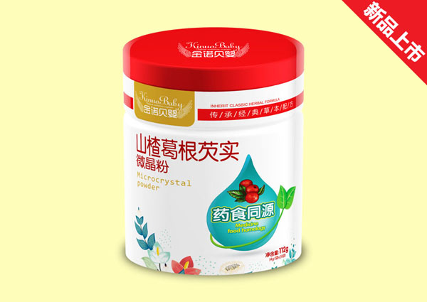   金諾貝嬰山楂葛根芡實微晶粉