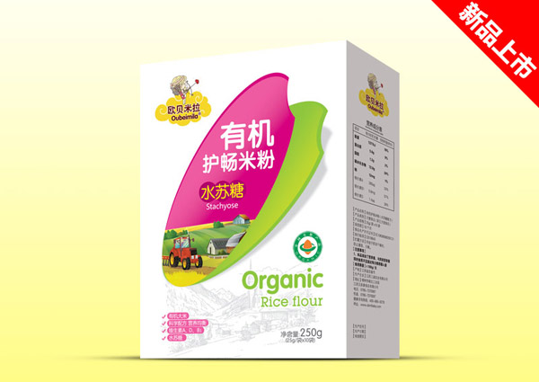   歐貝米拉有機(jī)護(hù)暢米粉-水蘇糖盒裝