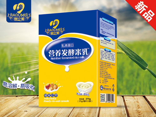    酵立美營(yíng)養發(fā)酵米乳-核桃紅棗（盒裝）