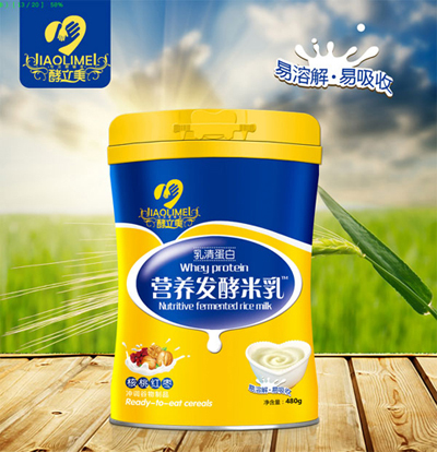    酵立美營(yíng)養發(fā)酵米乳-核桃紅棗