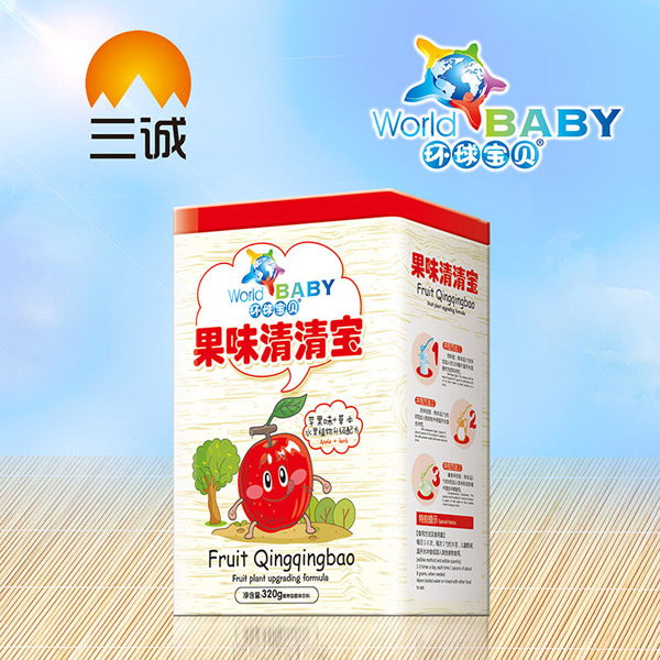   環(huán)球?qū)氊愄O果味果味清清寶鐵聽