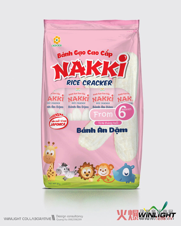 NAKKi进口米饼 宝宝喜爱的健康小零食