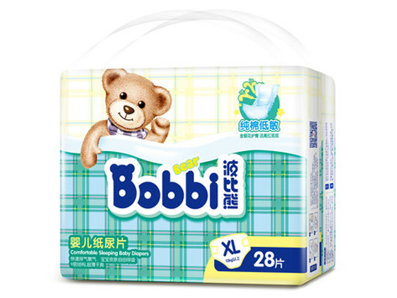 波比熊純棉低敏嬰兒紙尿片XL28.jpg