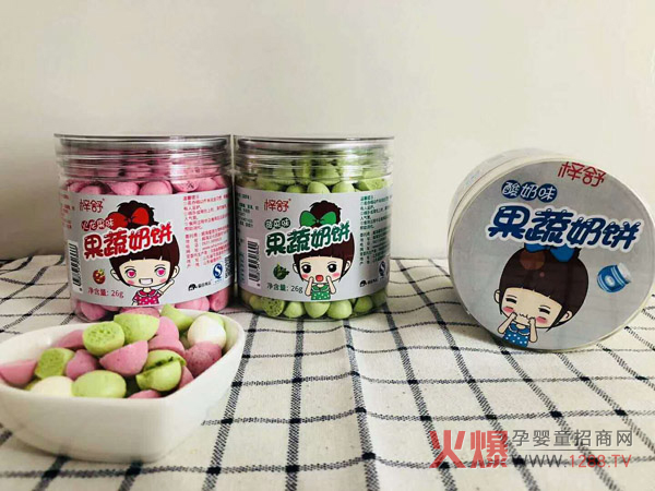 梓舒果蔬奶饼 好味道好营养 宝宝都爱吃