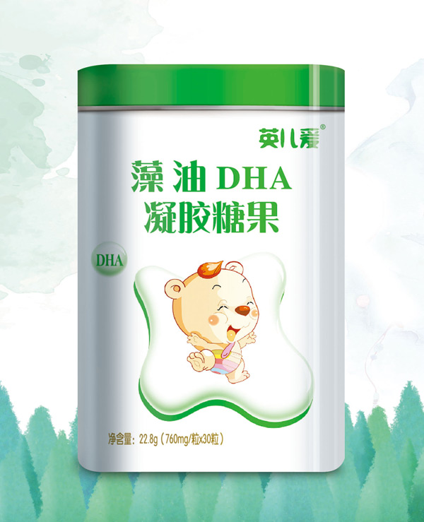   英兒愛藻油DHA凝膠糖果