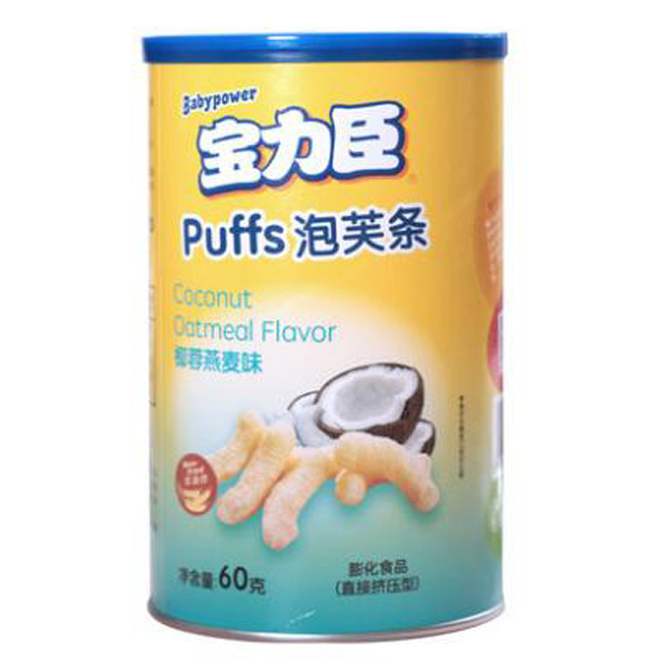 寶力臣電商裝椰蓉燕麥味泡芙條60g.jpg