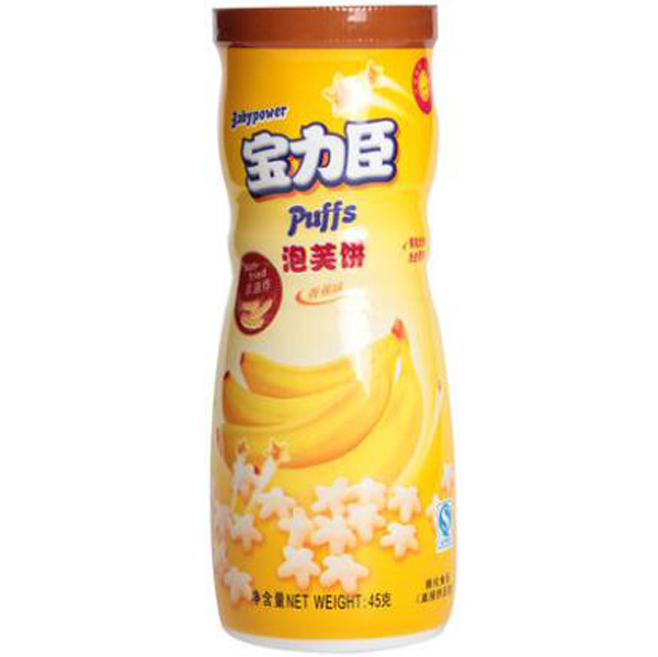 寶力臣星星泡芙餅干香蕉味45g.jpg
