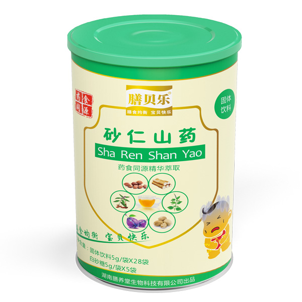   膳貝樂砂仁山藥固體飲料罐裝