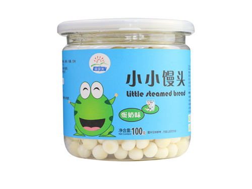    麗嬰美小小饅頭（蛋奶味）