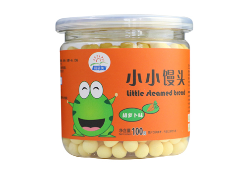    麗嬰美小小饅頭（胡蘿卜味）
