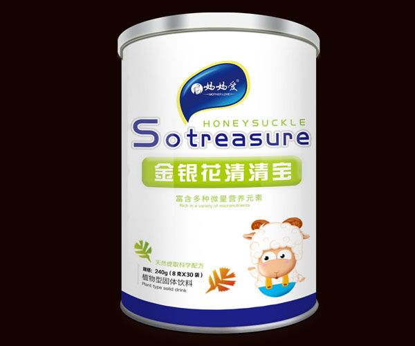   媽媽愛金銀花清清寶 桶裝