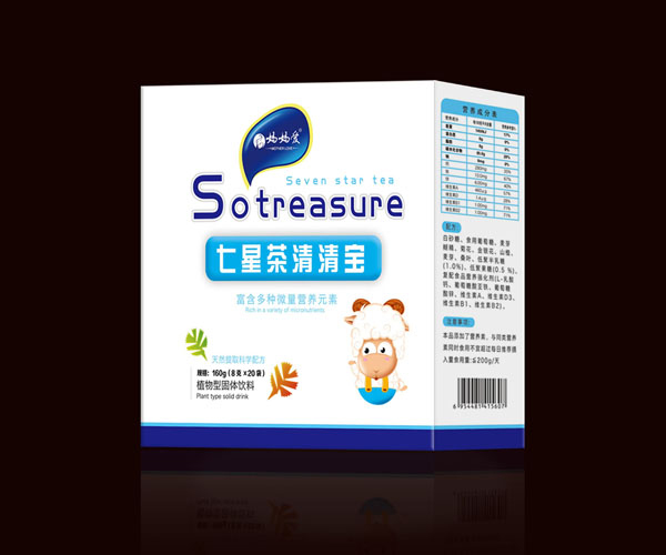   媽媽愛七星茶清清寶 盒裝