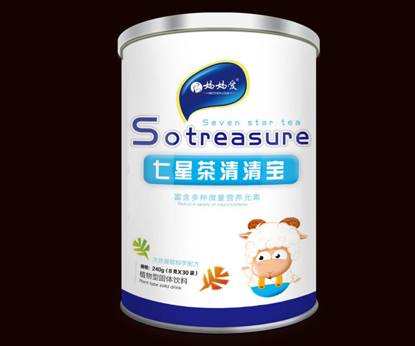   媽媽愛七星茶清清寶 桶裝