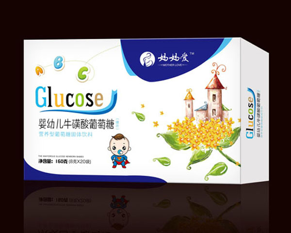   媽媽愛嬰幼兒牛磺酸葡萄糖 盒裝