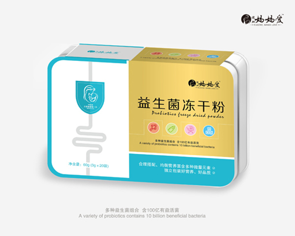   媽媽愛益生菌凍干粉 鐵盒裝