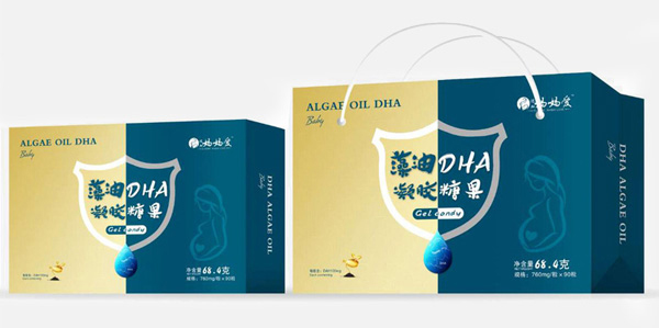   媽媽愛(ài)藻油DHA凝膠糖果 禮盒裝