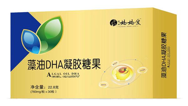   媽媽愛(ài)藻油DHA凝膠糖果 盒裝