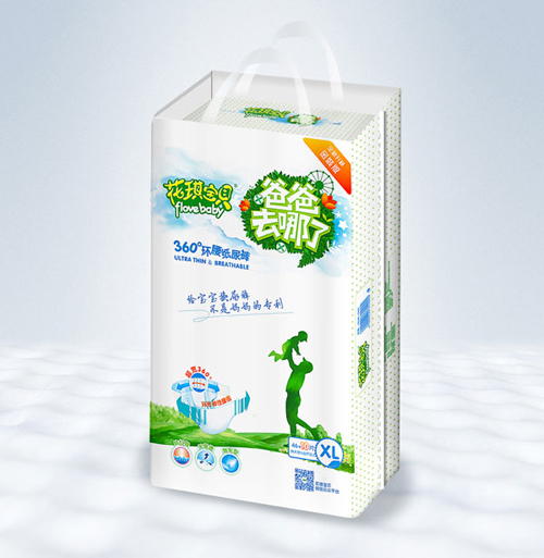  花琪寶貝360°環(huán)腰紙尿褲XL56