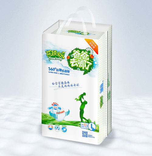  花琪寶貝360°環(huán)腰紙尿褲L64