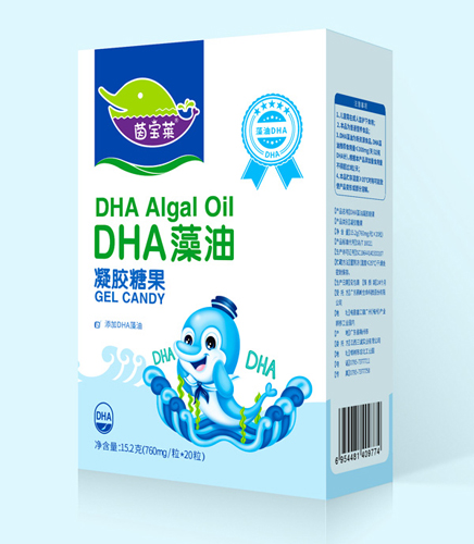 茵寶萊DHA藻油凝膠糖果（盒裝）