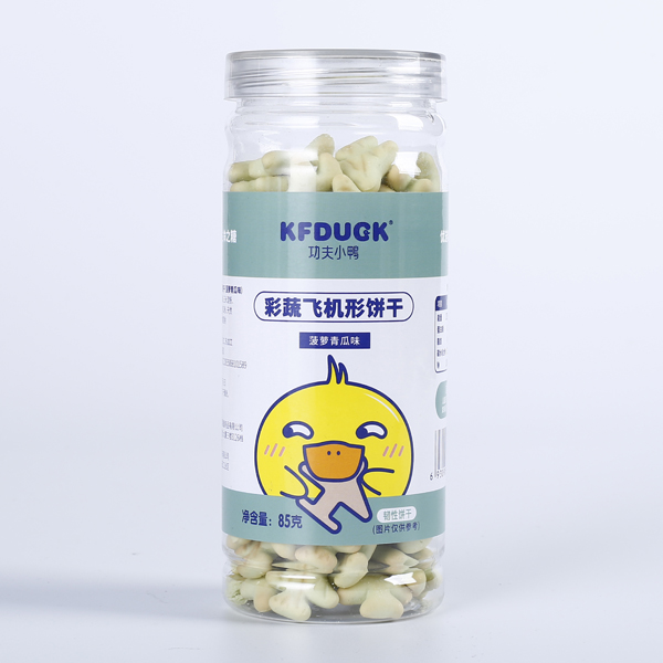 功夫小鴨彩蔬飛機形餅干 菠蘿青瓜味.jpg