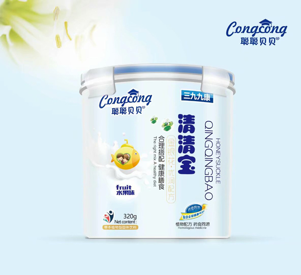   聰聰貝貝金銀花優(yōu)潤配方清清寶 樂扣裝