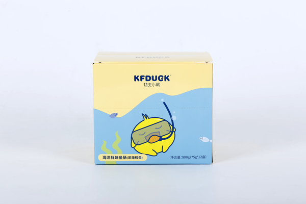  功夫小鴨海鮮鮮味魚腸（深海鱈魚）  盒裝