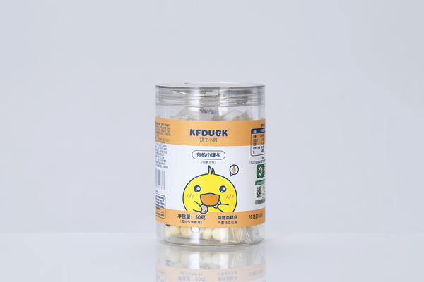  功夫小鴨有機(jī)小饅頭 胡蘿卜味