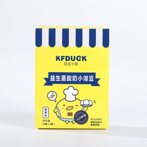  功夫小鴨益生菌酸奶小溶豆 香蕉味