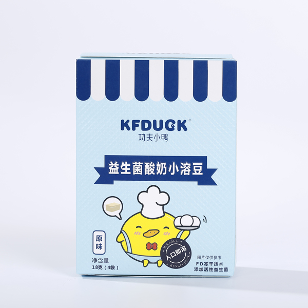  功夫小鴨益生菌酸奶小溶豆 原味
