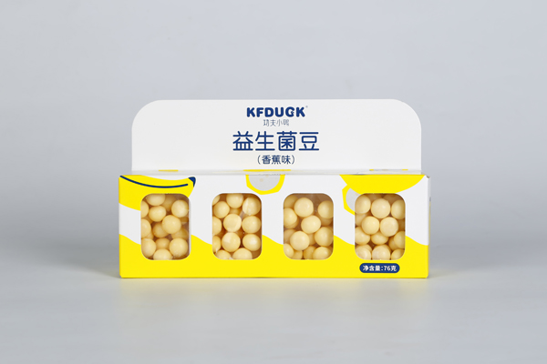  功夫小鴨益生菌豆 香蕉味
