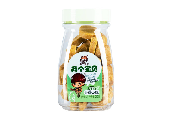 兩個寶貝冰糖卡通山楂蘋果味