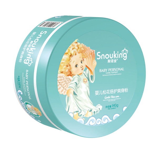 斯诺金婴儿松花倍护爽身粉