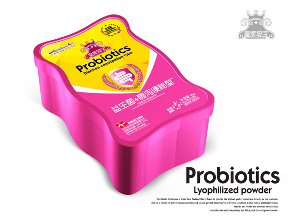  皇家聰寶益生菌+腹瀉便秘型 異形盒