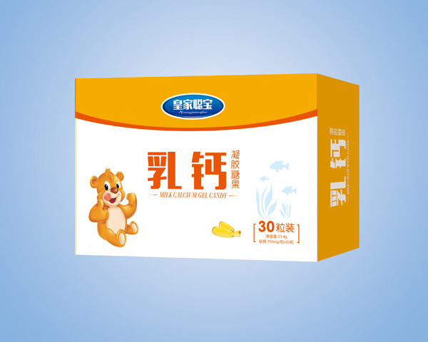  皇家聰寶乳鈣凝膠糖果