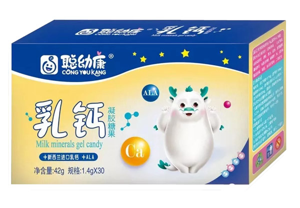  聰幼康乳鈣凝膠糖果