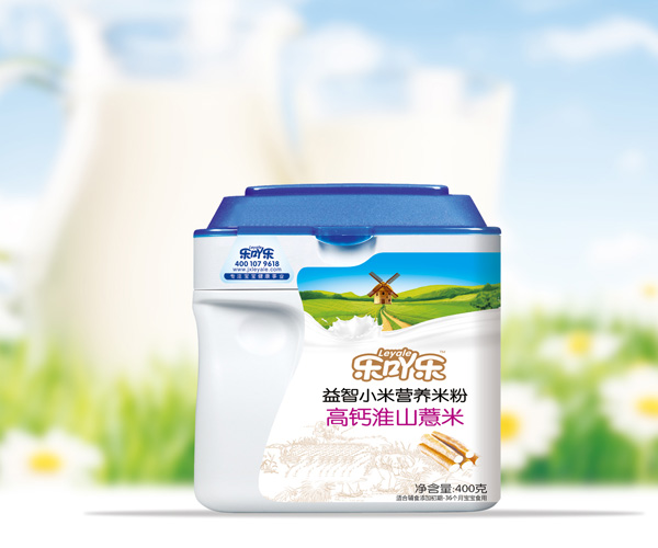  樂吖樂益智小米營養(yǎng)米粉高鈣淮山薏米桶裝